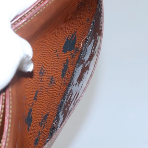 LOUIS VUITTON Epi Pochette Homme Clutch Bag Zipangu Gold M52528 LV Auth 116908 - Picture 11 of 16